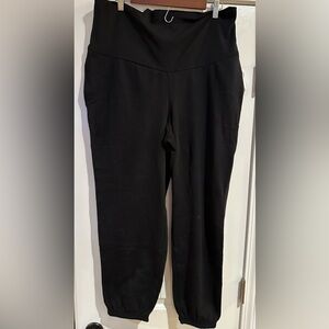 NWT Old Navy Maternity Black Sweatpants - L